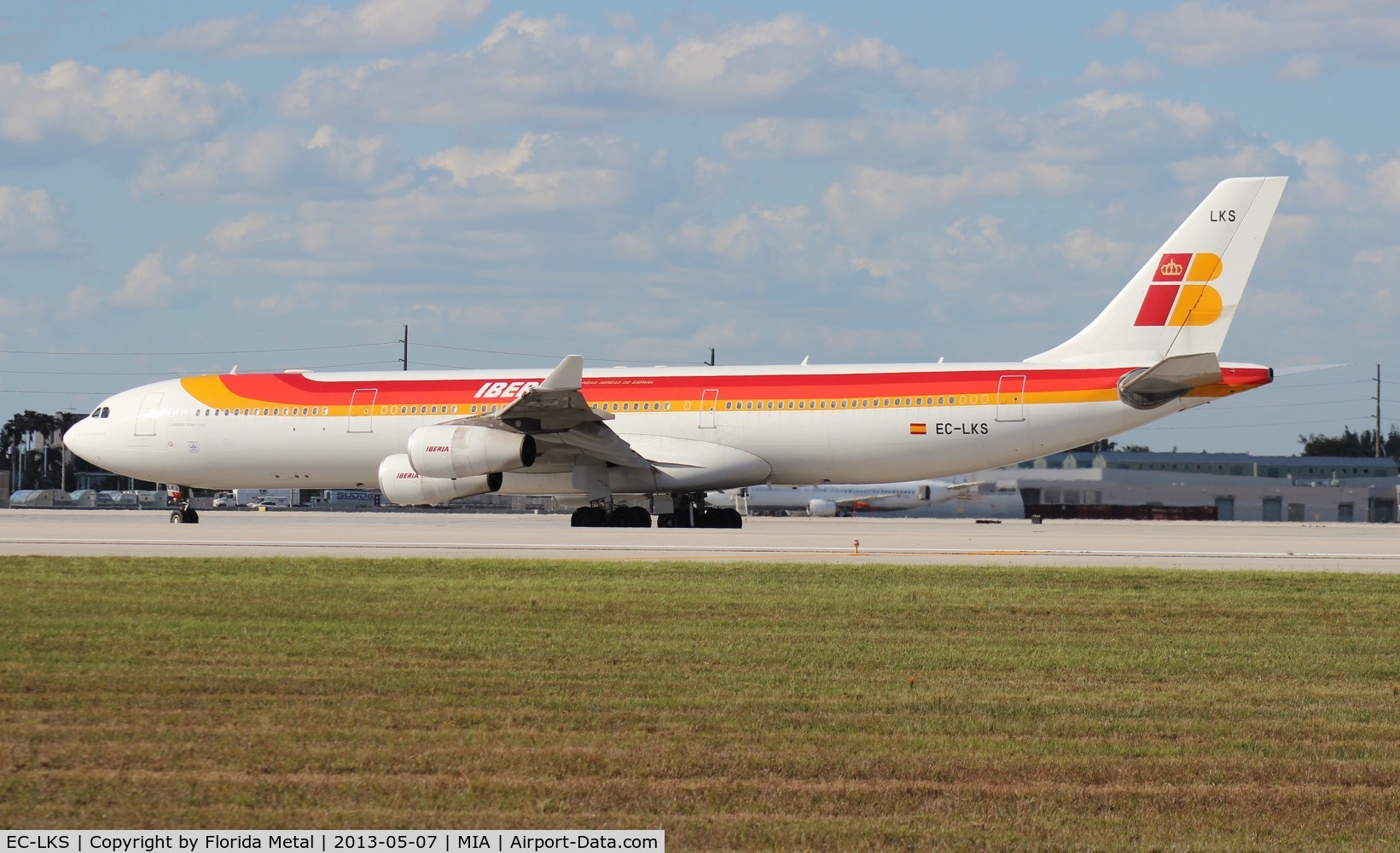 EC-LKS, 2001 Airbus A340-313 C/N 414, Iberia