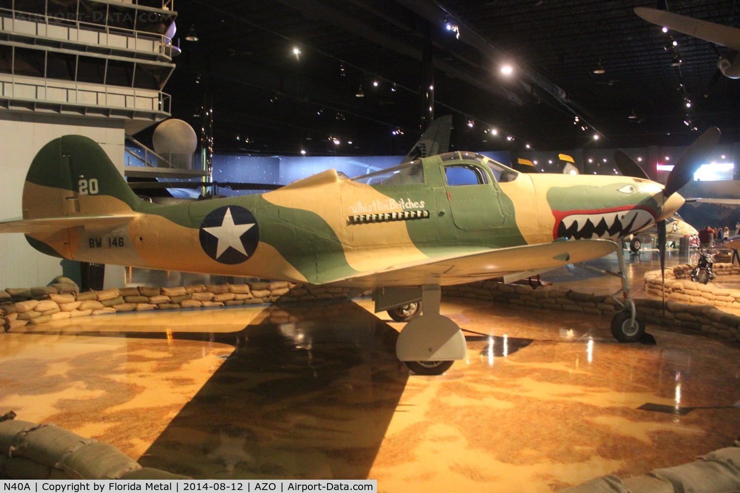 N40A, 1944 Bell P-39Q Airacobra C/N Not found 44-3908, P-39Q Airacobra