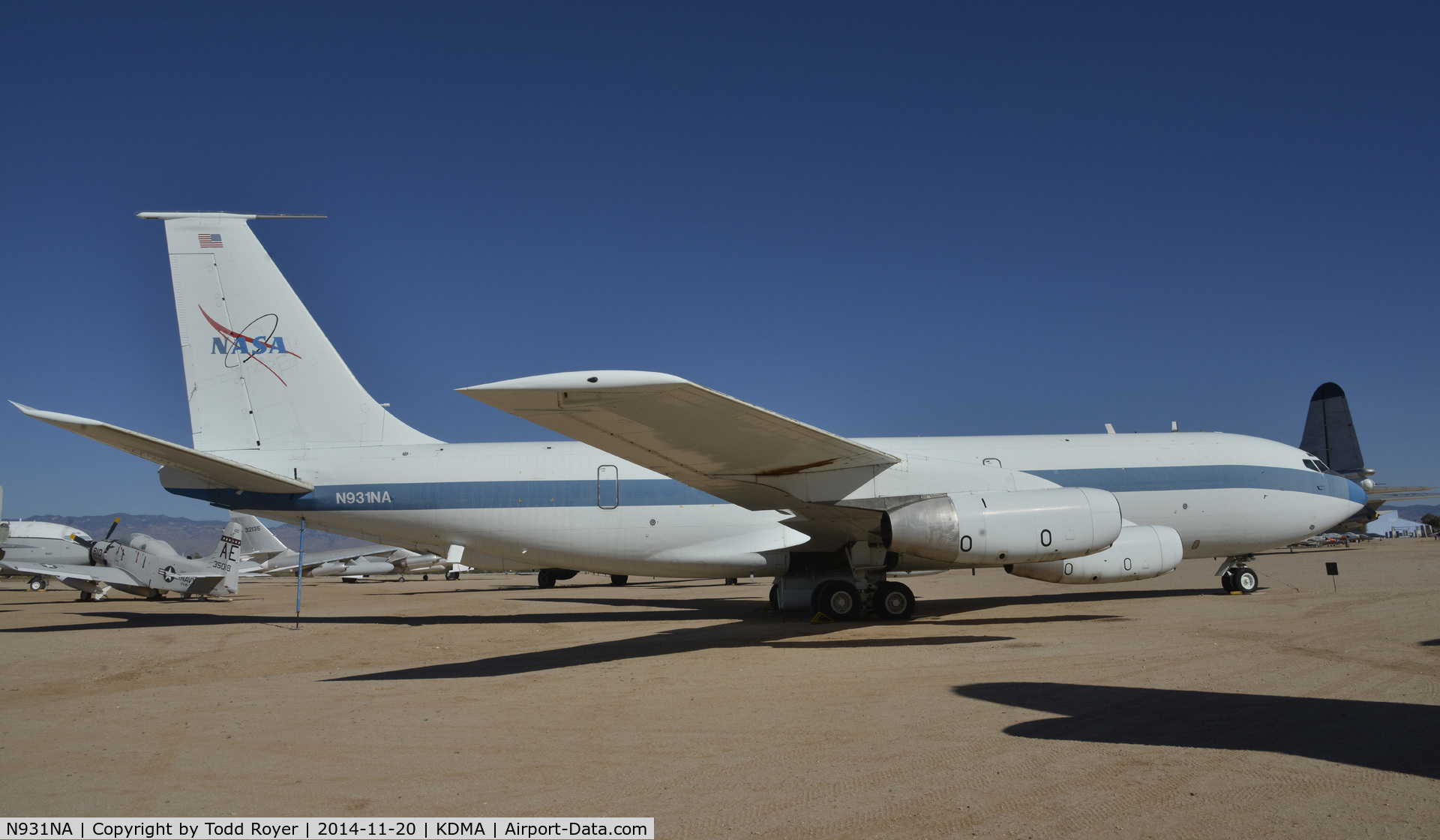 N931NA, 1963 Boeing KC-135A Stratotanker C/N 18615, On display at the Pima Air and Space Museum