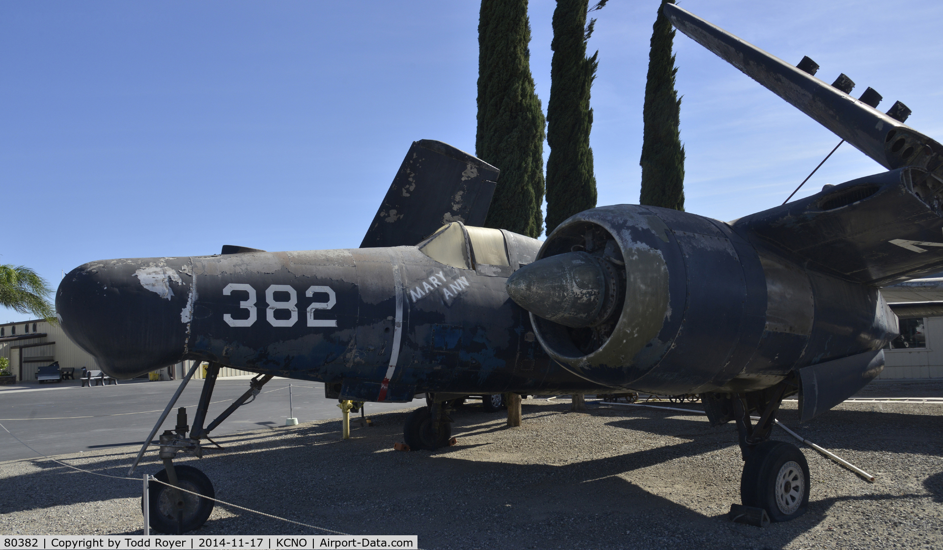 80382, Grumman F7F-3N Tigercat C/N C.124, On display at the Planes of Fame Chino location