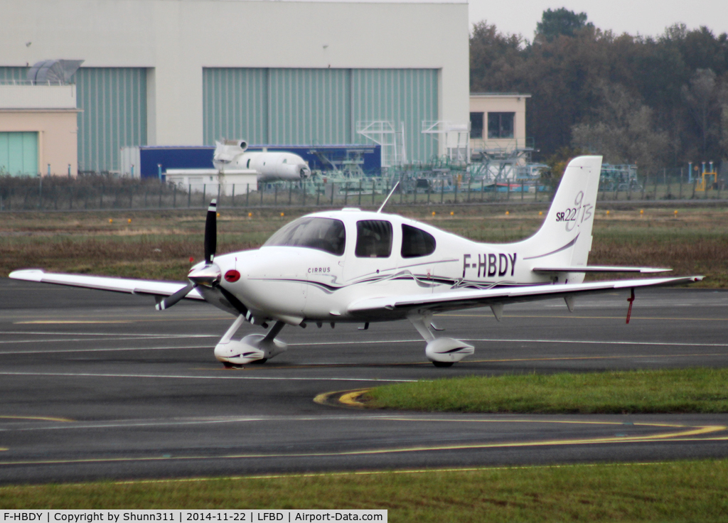 F-HBDY, 2005 Cirrus SR22 GTS C/N 1423, Parked at the General Aviation area...