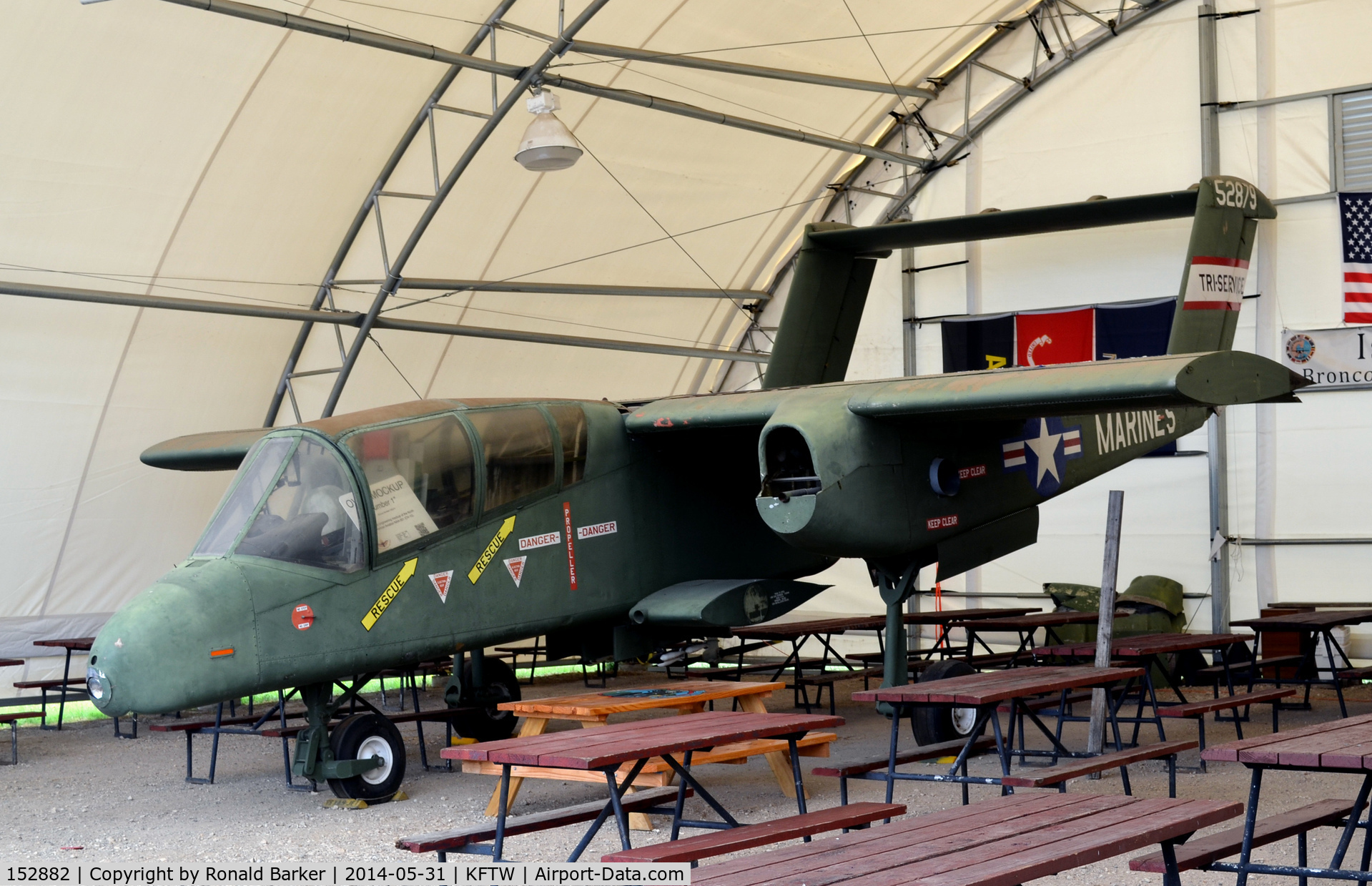 152882, North American YOV-10A Bronco C/N 300-4, Fort Worth Aviation Museum