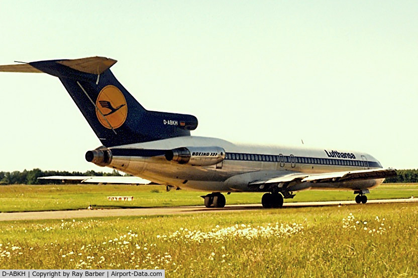 D-ABKH, 1975 Boeing 727-230 C/N 20906, Boeing 727-230 [20906] (Date and place unknown). From a slide.