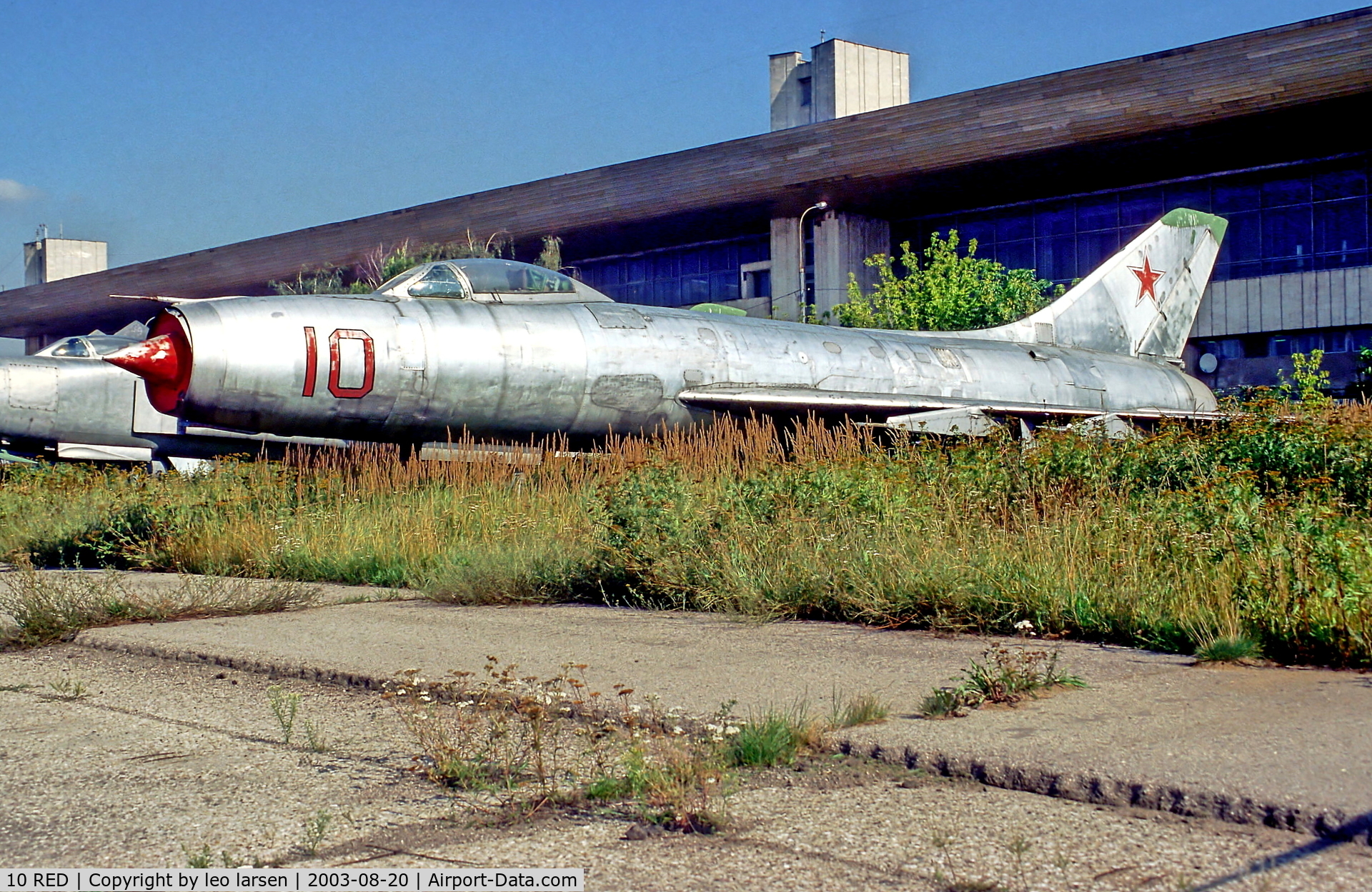 10 RED, 1959 Sukhoi Su-9A C/N 0848, Khodinka Moscow 20.8.03