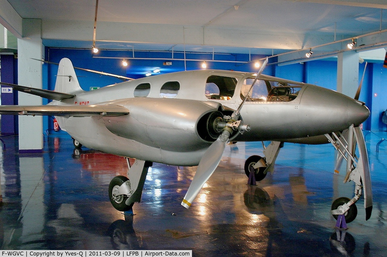 F-WGVC, 1954 Hirch MRA C.100 C/N 01, Hirsch H 100, Air & Space Museum Paris-Le Bourget (LFPB)
