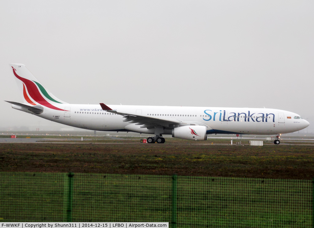F-WWKF, 2014 Airbus A330-343 C/N 1583, C/n 1583 - To be 4R-ALM