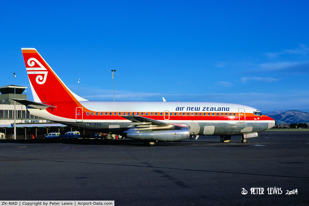 ZK-NAD, 1968 Boeing 737-219 C/N 19930, Air New Zealand Ltd., Auckland