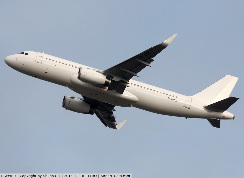 F-WWBR, 2014 Airbus A320-232 C/N 6343, C/n 6343 - For Vistara as VT-TTE