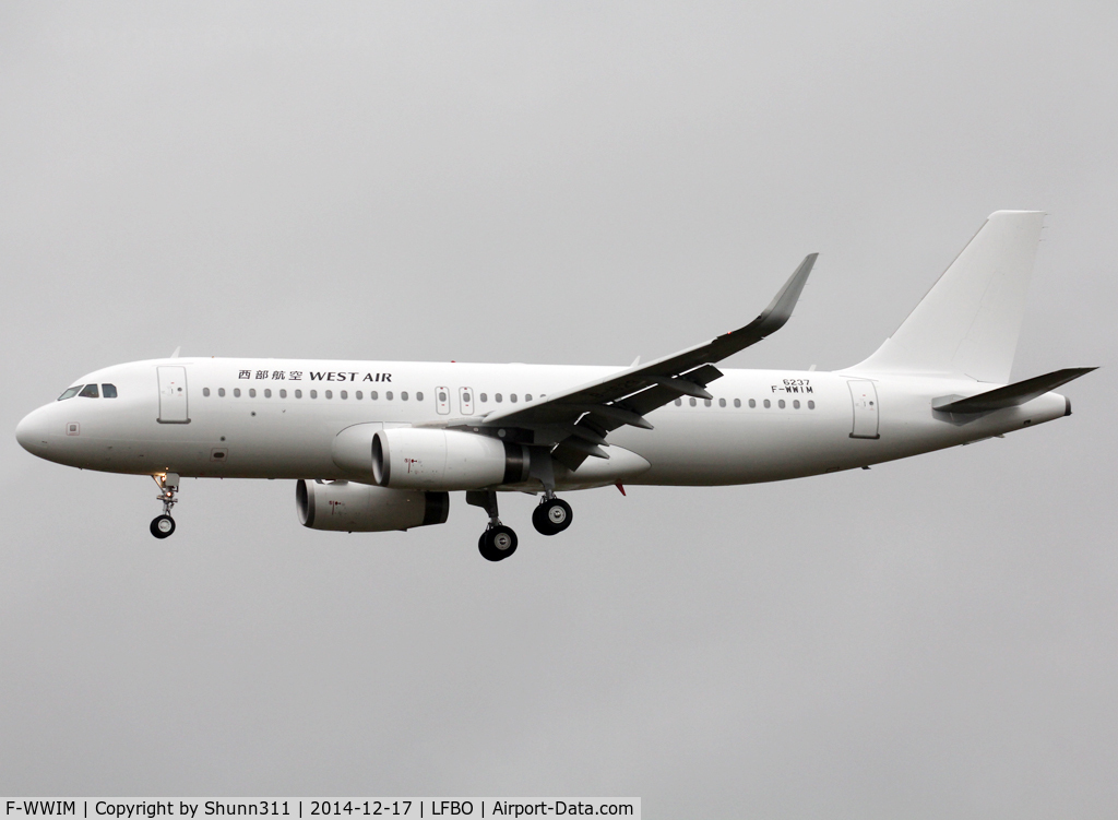 F-WWIM, 2014 Airbus A320-232 C/N 6237, C/n 6237 - To be B-1629