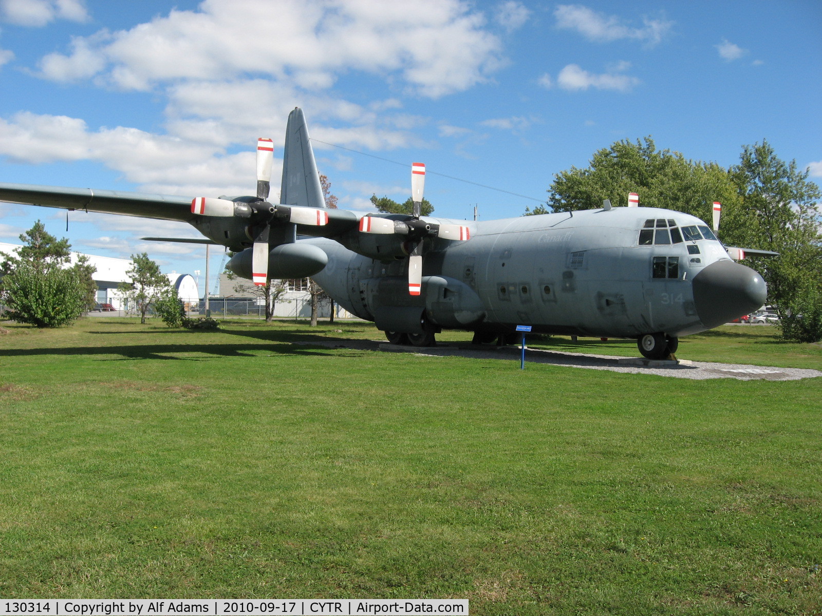 130314, 1965 Lockheed CC-130E Hercules C/N 382-4067, C-130E Hercules retired from the Royal Canadian Air Force and now displayed at the National Air Force Museum of Canada at CFB Trenton, Ontario, Canada.
