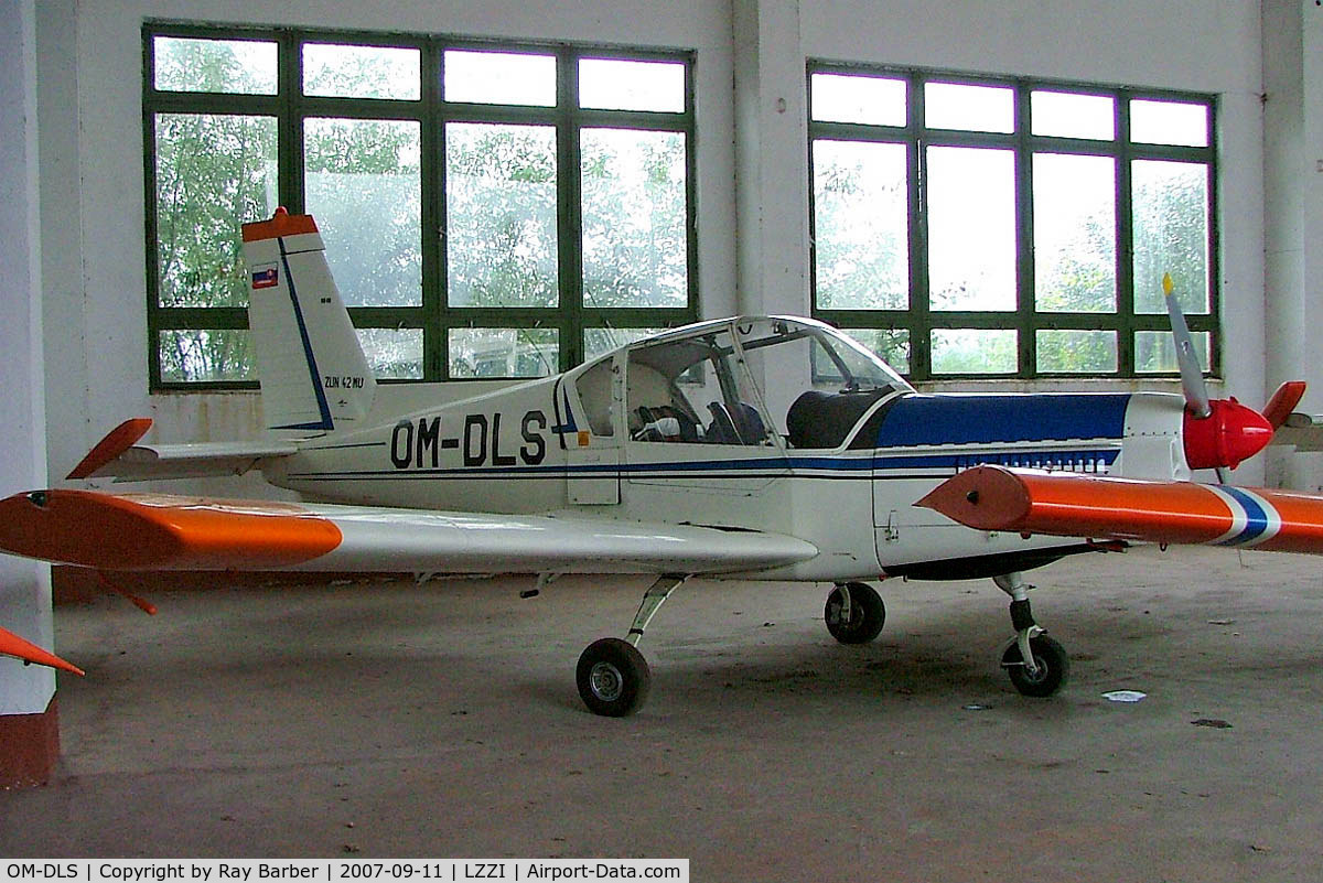 OM-DLS, 1971 Zlin Z-42M C/N 0048, Zlin Z.42M [0048] Zilina~OM 11/09/2007