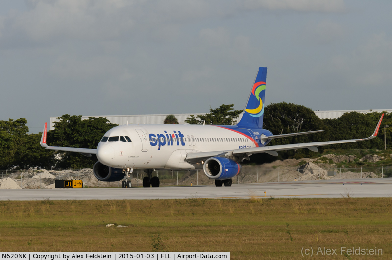 N620NK, 2013 Airbus A320-232 C/N 5624, Ft. Lauderdale