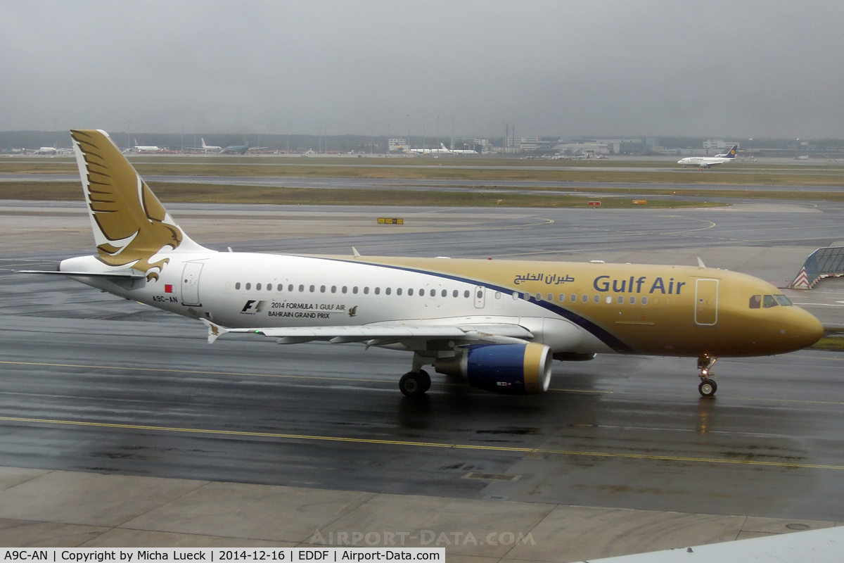 A9C-AN, 2011 Airbus A320-214 C/N 4865, Golden bird