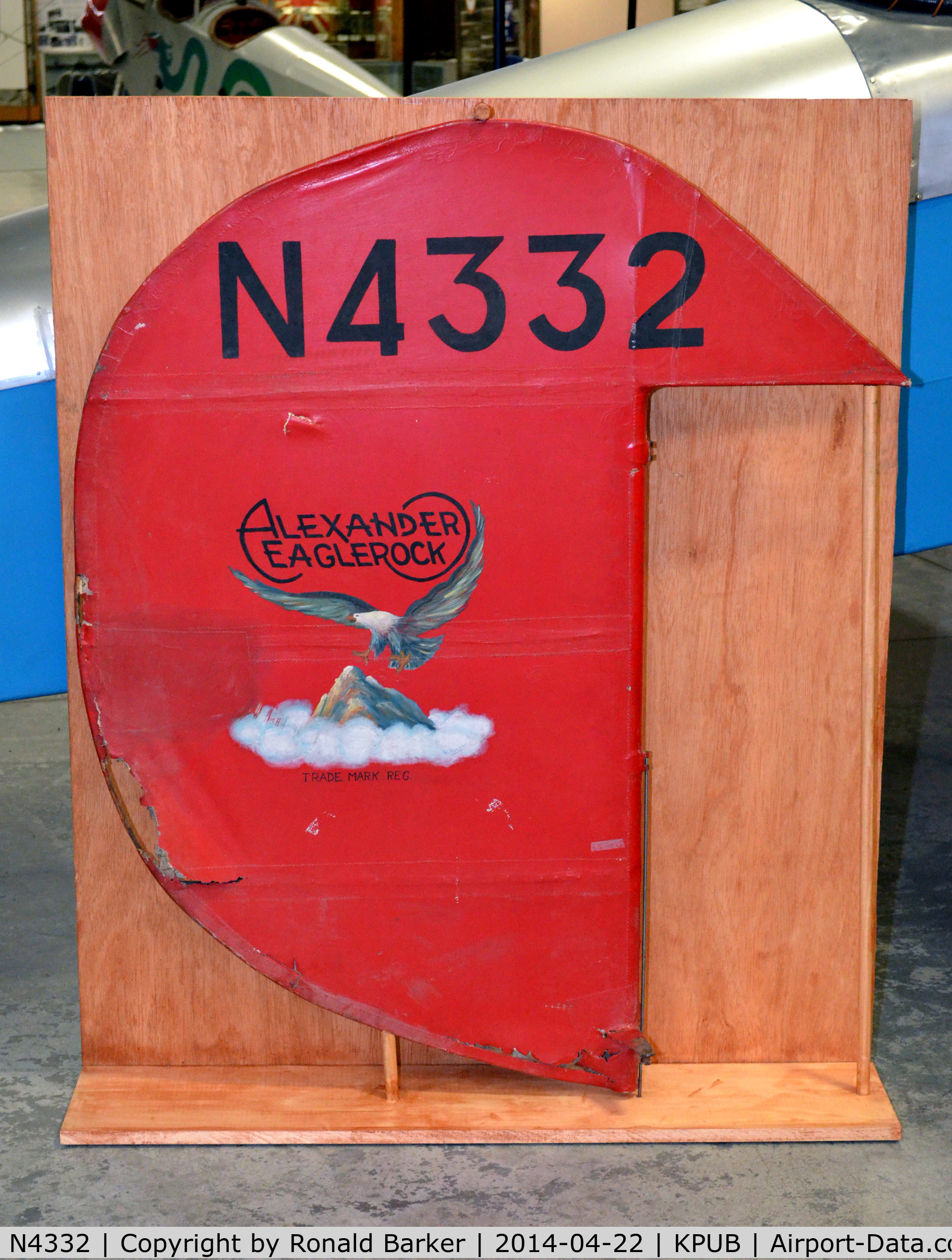 N4332, 1928 Alexander Combination Eaglerock 3POLB C/N 411, Pueblo-Weisbrod Aircraft Museum
