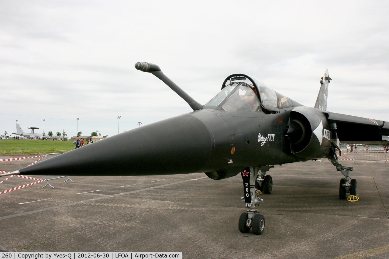 260, Dassault Mirage F.1CT C/N 260, French Air Force Dassault Mirage F1 CT, Static Display, Avord Air Base 702 (LFOA) Open day 2012