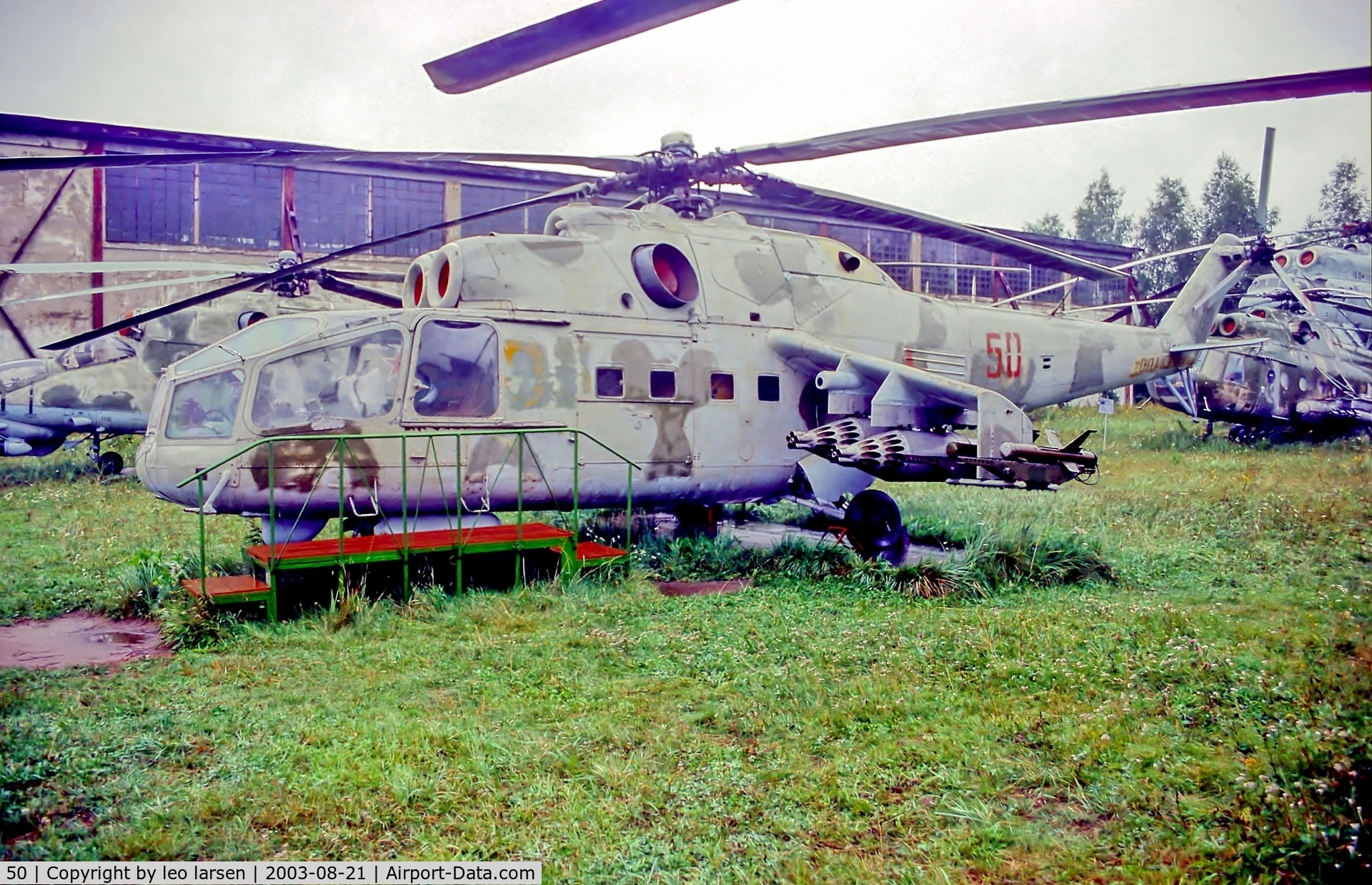 50, Mil Mi-24A C/N 2201201, Monino Moscow 21.8.03
c/n 2201201