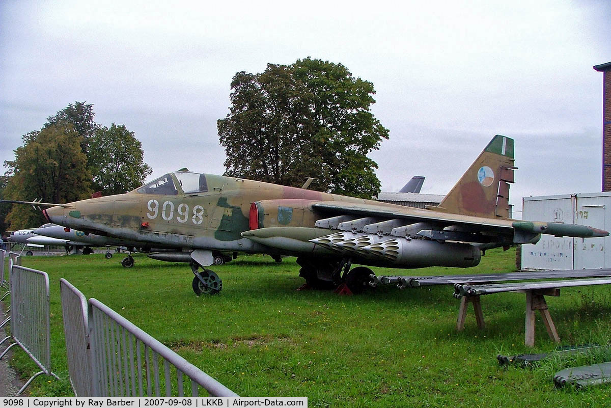 9098, Sukhoi Su-25K C/N 25508109098, Sukhoi Su-25TK Frogfoot [25508109098] (Czech Air Force) Prague-Kbely~OK 08/09/2007