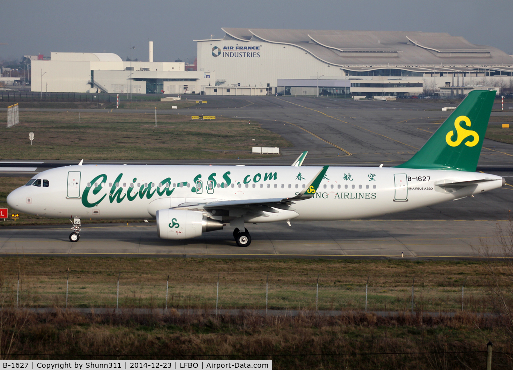 B-1627, 2014 Airbus A320-214 C/N 6403, Delivery day...