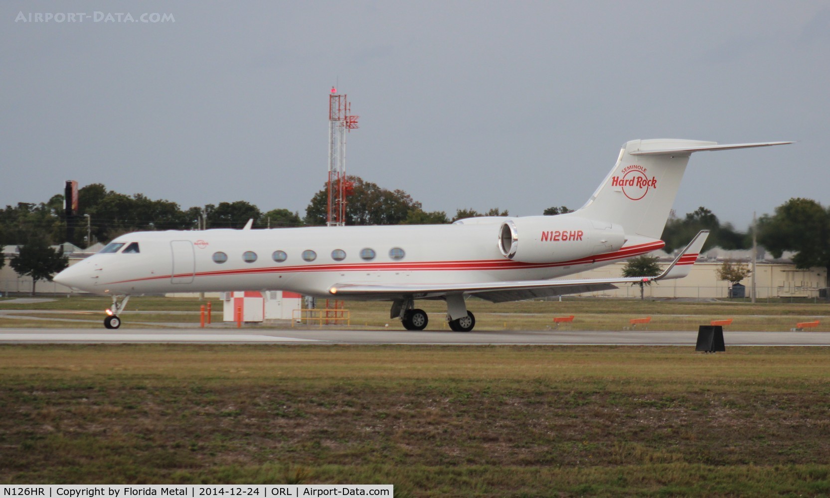 N126HR, 2013 Gulfstream Aerospace GV-SP (G550) C/N 5436, Seminole Tribe of Florida G550