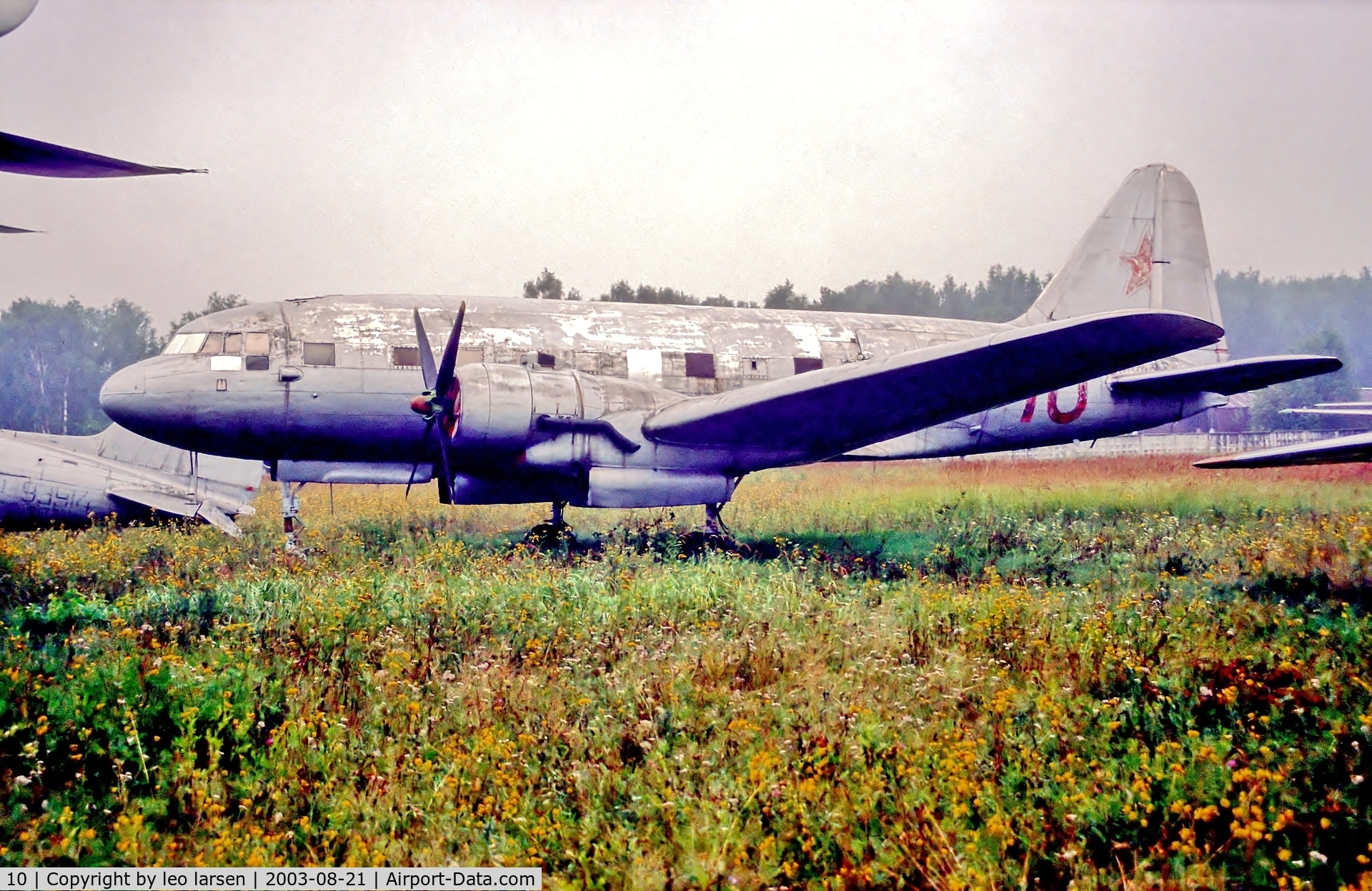 10, 1947 Ilyushin Il-12T C/N 30218, Moino Museum Moscow 21.8.03