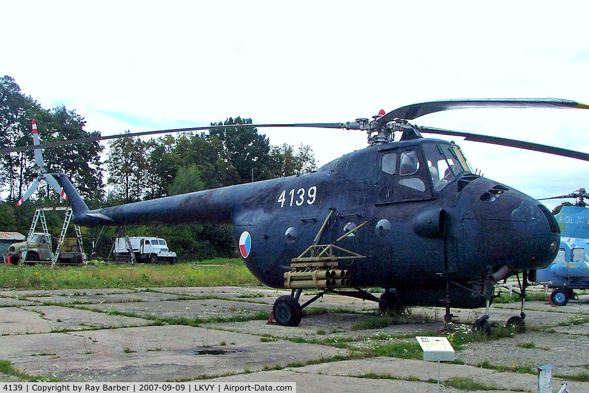 4139, Mil Mi-4 Hound C/N 04139, Mil Mi-4 Hound [04139] (Czech Air Force) Vyskov~OK 09/09/2007
