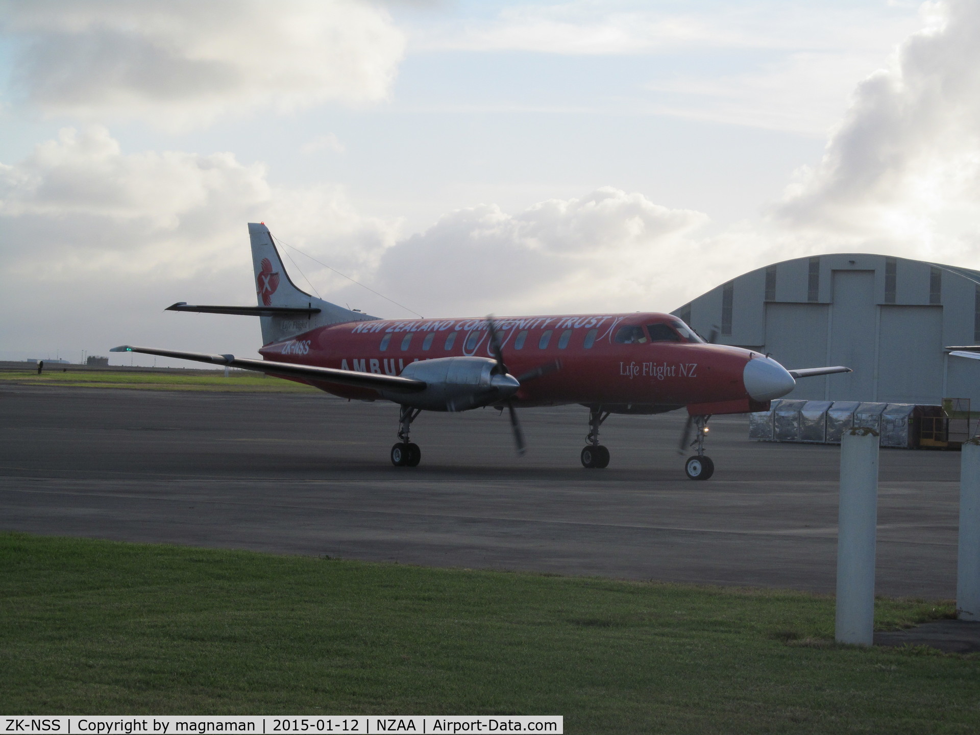 ZK-NSS, Fairchild SA-227AC Metro III C/N AC692, one of two based at AKL other is LFT