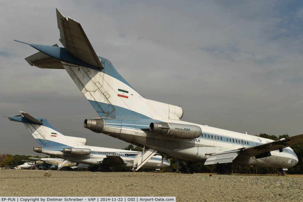 EP-PLN, 1964 Boeing 727-030 C/N 18363, Iran Government Boeing 727-100