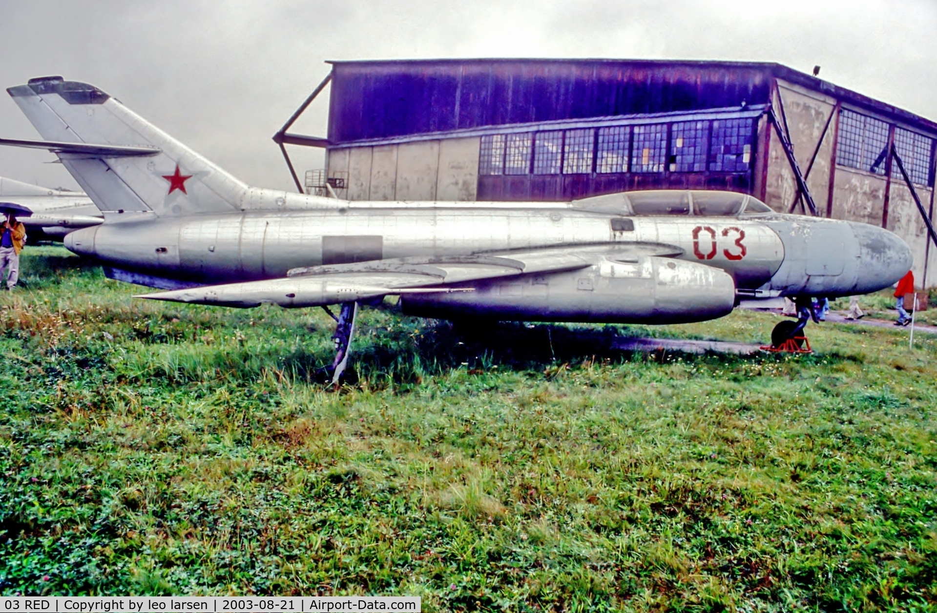 03 RED, 1955 Yakovlev Yak-25 C/N 0718, Monino Museum Moscow 21.8.02