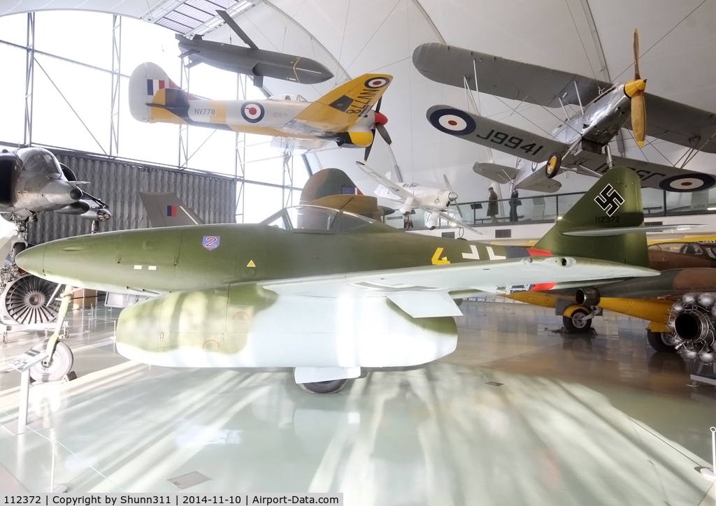 112372, Messerschmitt Me-262A-2a Schwalbe C/N 112372, Preserved inside London - RAF Hendon Museum