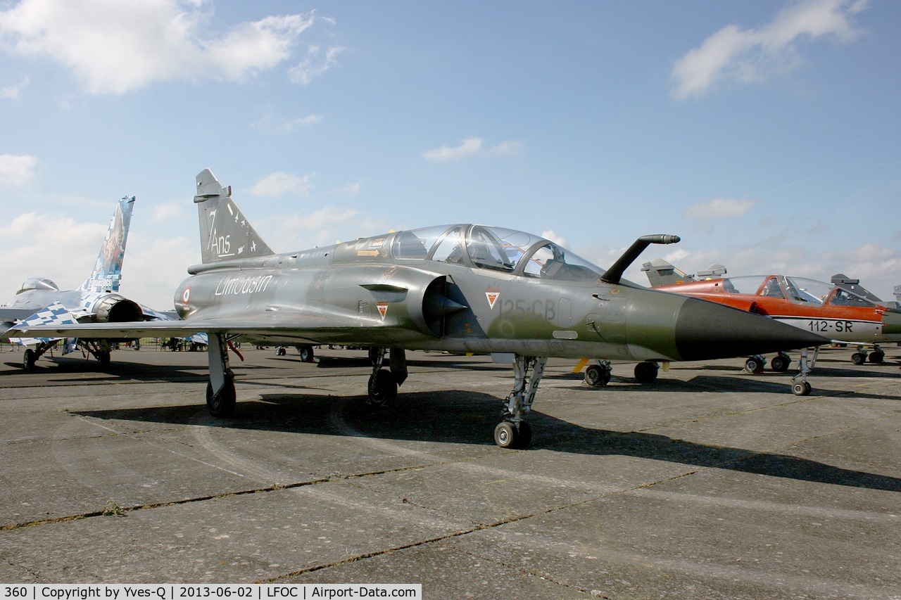 360, Dassault Mirage 2000N C/N 338, Dassault Mirage 2000N, Static Display, Châteaudun Air Base 279 (LFOC) Open day 2013