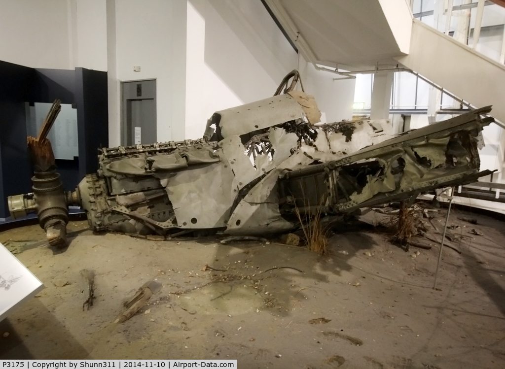 P3175, Hawker Hurricane I C/N Not found P3175, Wreck preserved inside London - RAF Hendon Museum