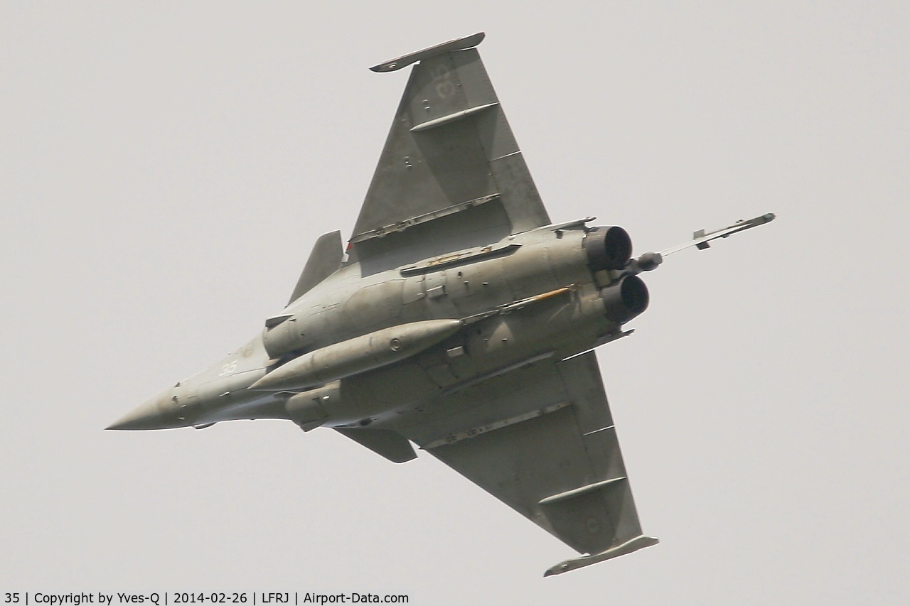 35, 2012 Dassault Rafale M C/N 35, Dassault Rafale M, Take off rwy 26, Landivisiau Naval Air Base (LFRJ)