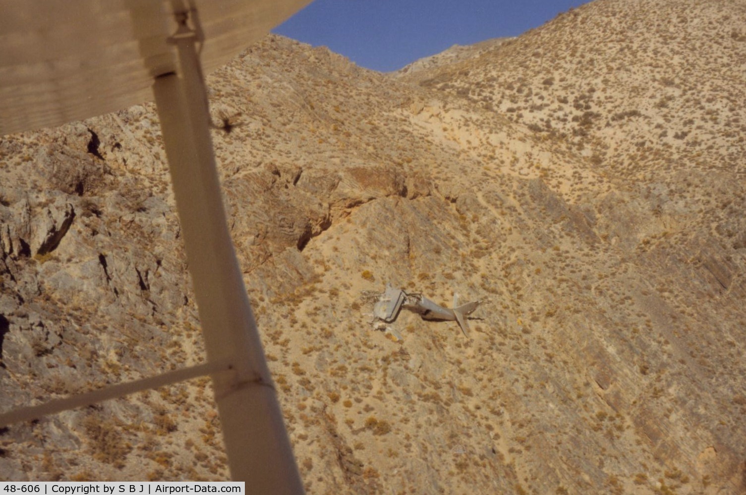 48-606, Grumman SA-16A Albatross C/N G-24, This SA-16A #51-001 USAF crashed in Death Valley,Ca on 1-24-1952.Have flown by this crash many times. Near Towns Pass in DV.