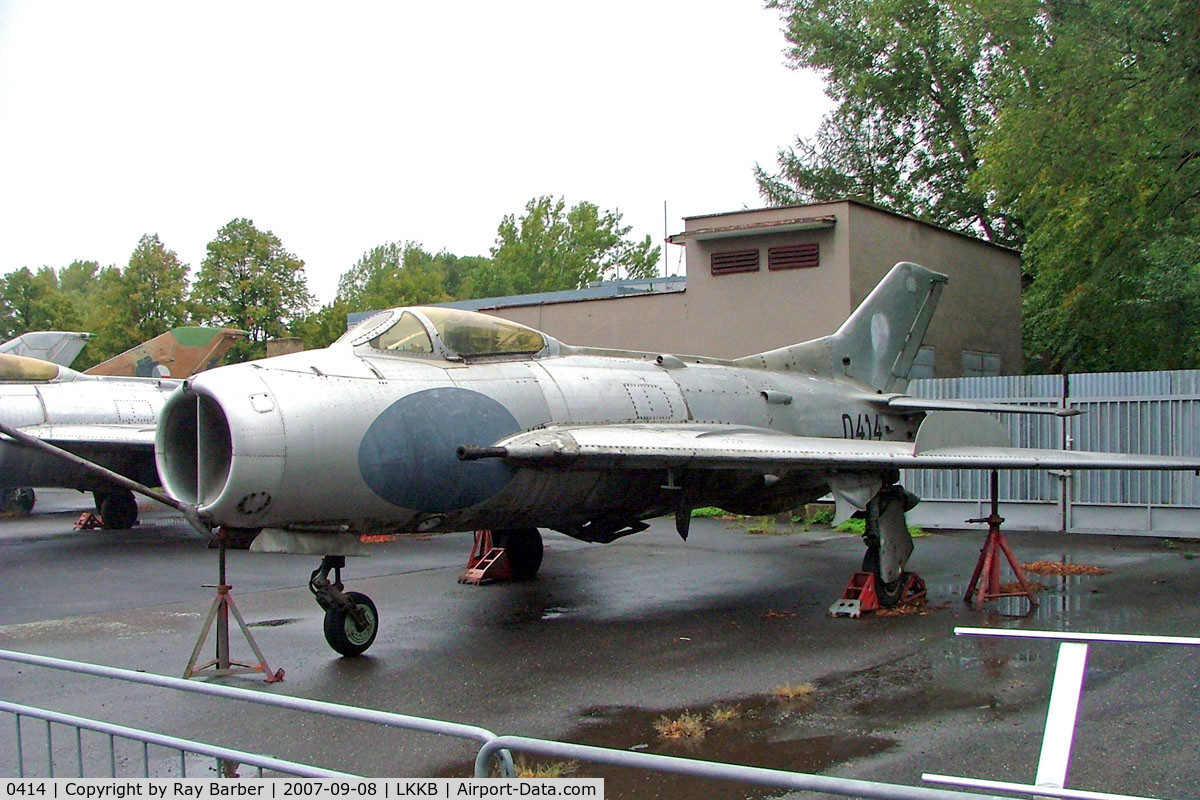 0414, 1961 Aero S-105 (MiG-19S) C/N 150414, Mikoyan-Gurevich MiG-19S Farmer [150414] (Czech Air Force) Prague-Kbely~OK 08/09/2007
