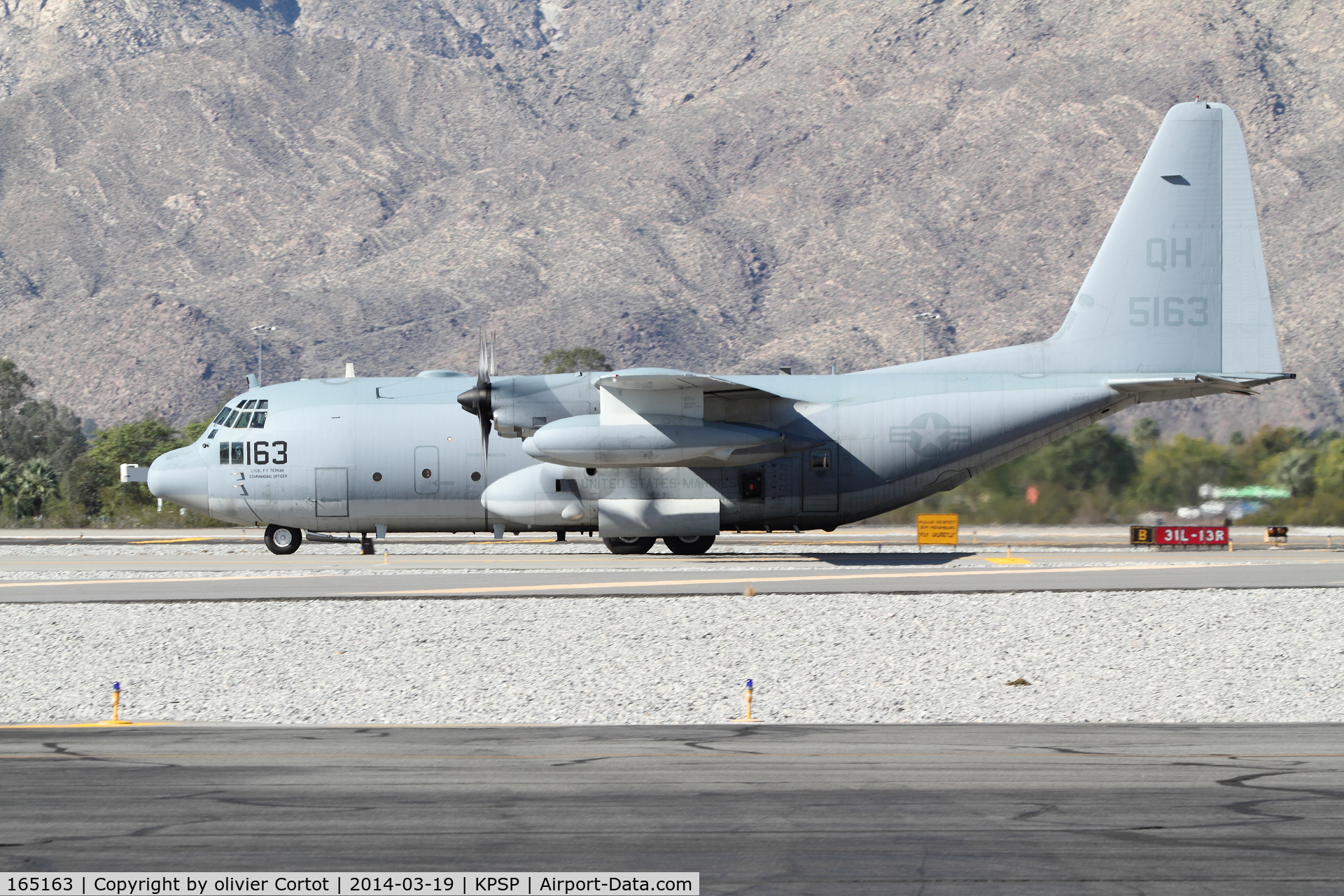 165163, 1993 Lockheed KC-130T Hercules C/N 382-5340, Visiting Palm Springs
