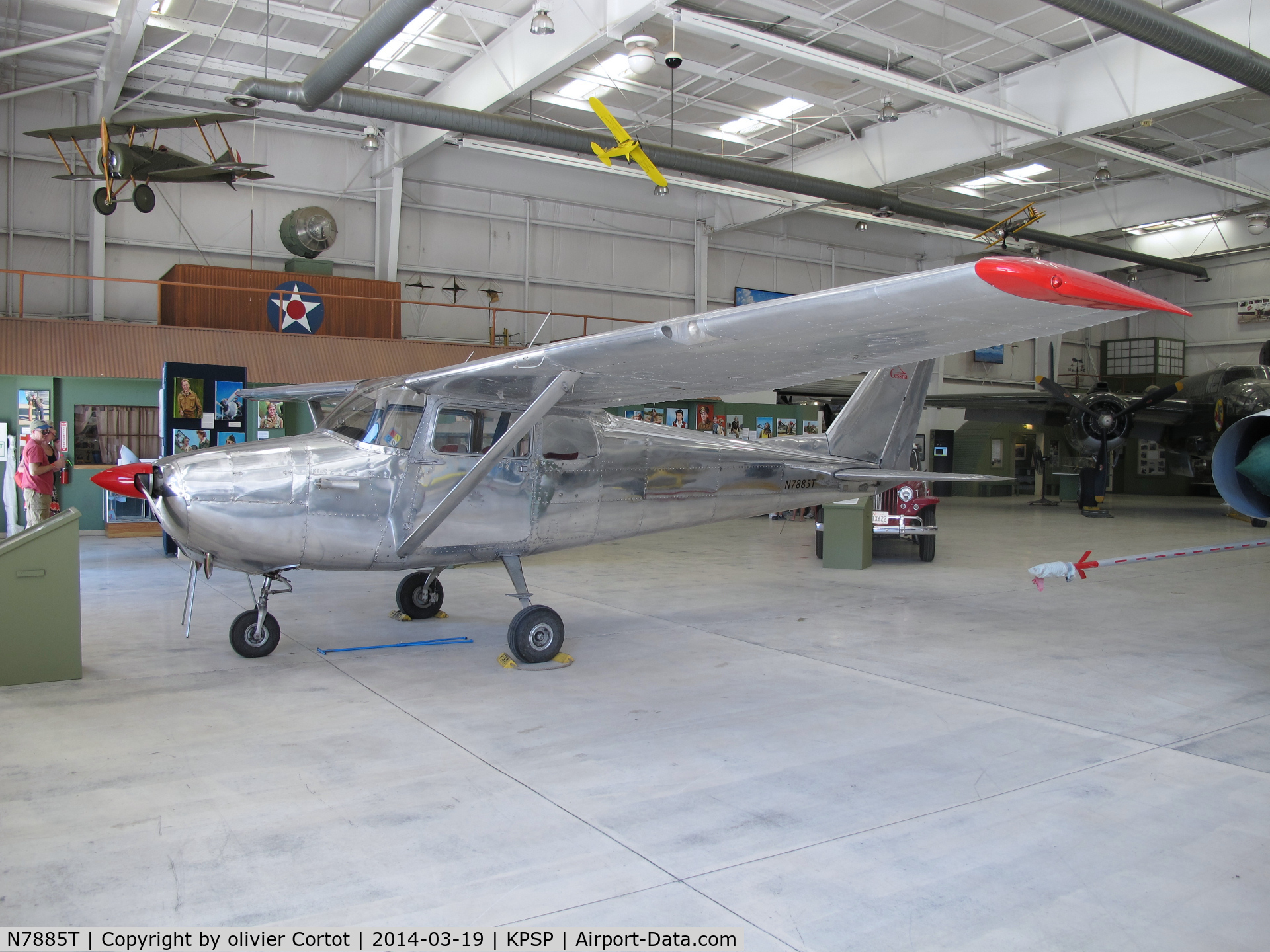 N7885T, 1960 Cessna 172A C/N 47485, Palm Springs air museum