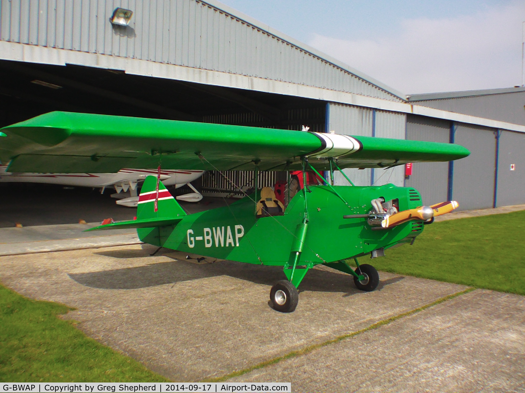 G-BWAP, 1995 Clutton-Tabenor Fred Series 3 C/N PFA 029-10959, Picture taken at Seething Airfield in 2014