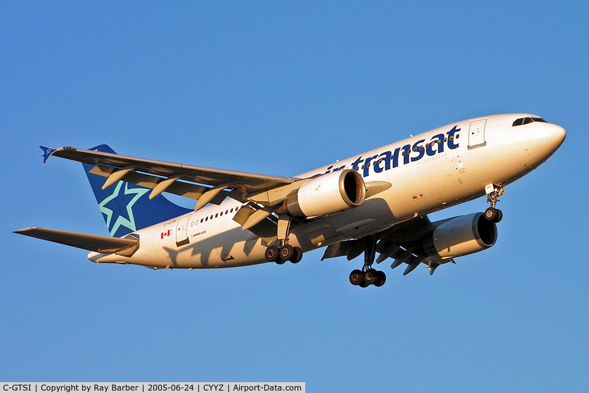 C-GTSI, 1991 Airbus A310-308 C/N 595, Airbus A310-308 [595] (Air Transat) Toronto~C 24/06/2005