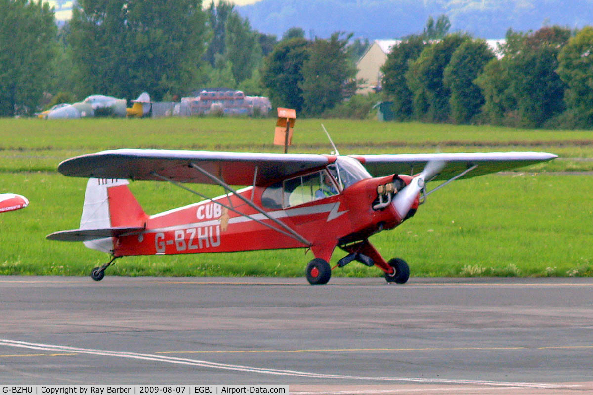 G-BZHU, 1982 Wag-Aero Sport Trainer C/N AACA/351, WAG-Aero Sport Trainer [AACA/351] Staverton~G 07/08/2009