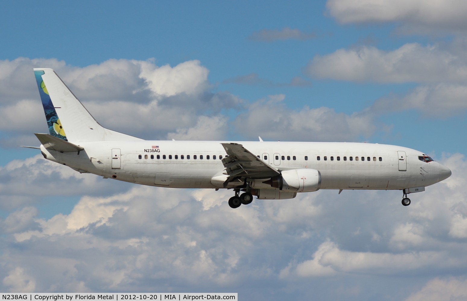 N238AG, 1988 Boeing 737-4Y0 C/N 23866, Fly Guam 737-400