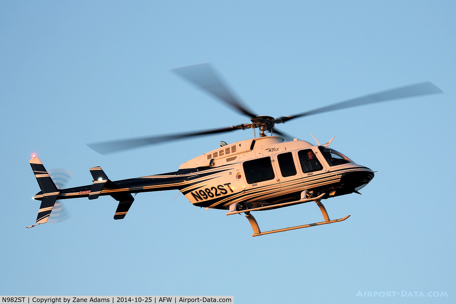 N982ST, 1997 Bell 407 C/N 53200, Alliance Airport - Fort Worth, TX
