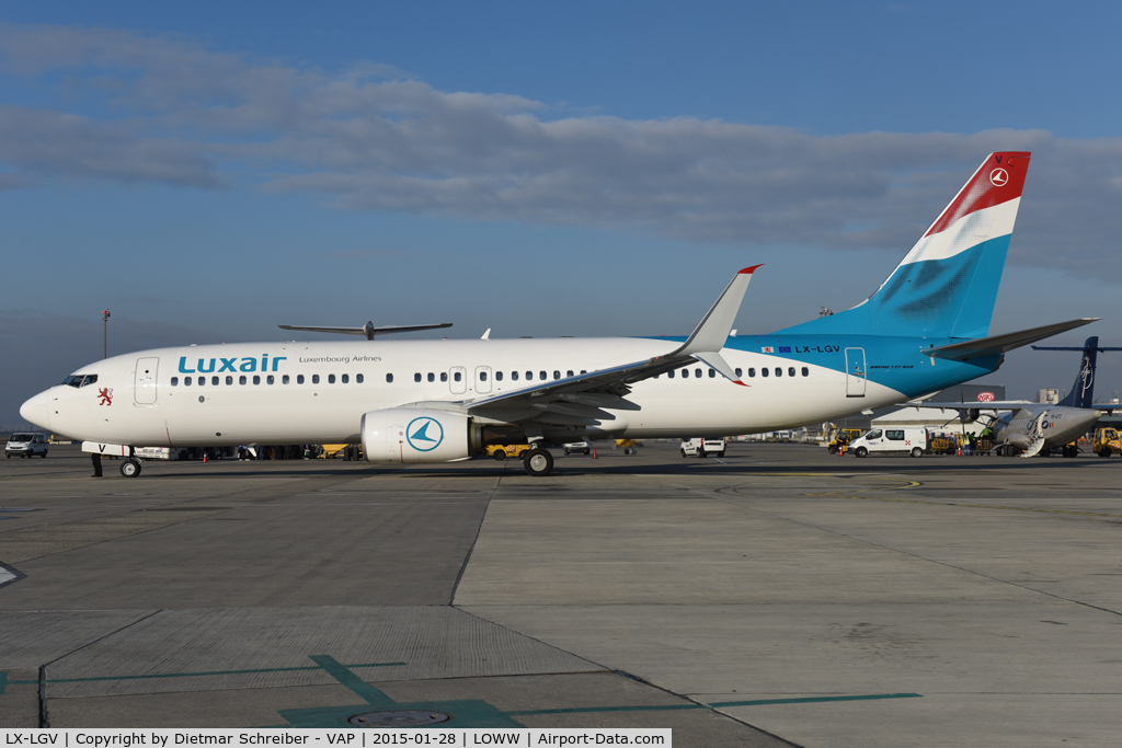 LX-LGV, 2013 Boeing 737-8C9 C/N 41190, Luxair Boeing 737-800