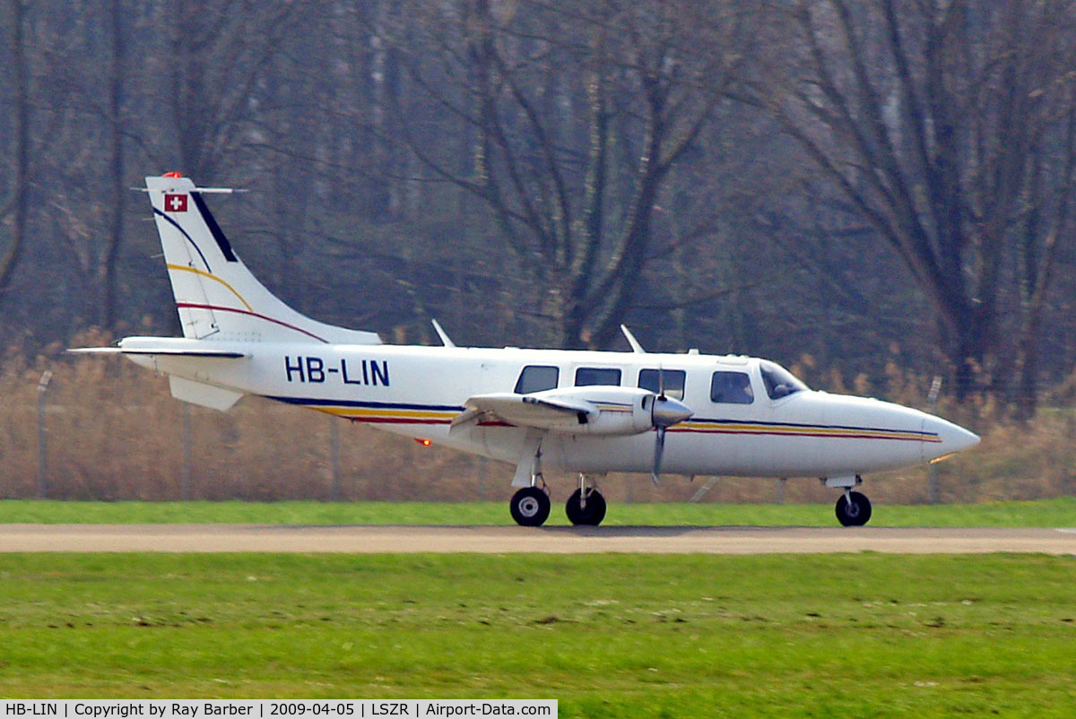 HB-LIN, 1978 Piper PA-60-601P Aerostar C/N 61P05717963248, Piper PA-60-601P Aerostar [61P-0571-7963248] Altenrhein~HB 05/04/2009