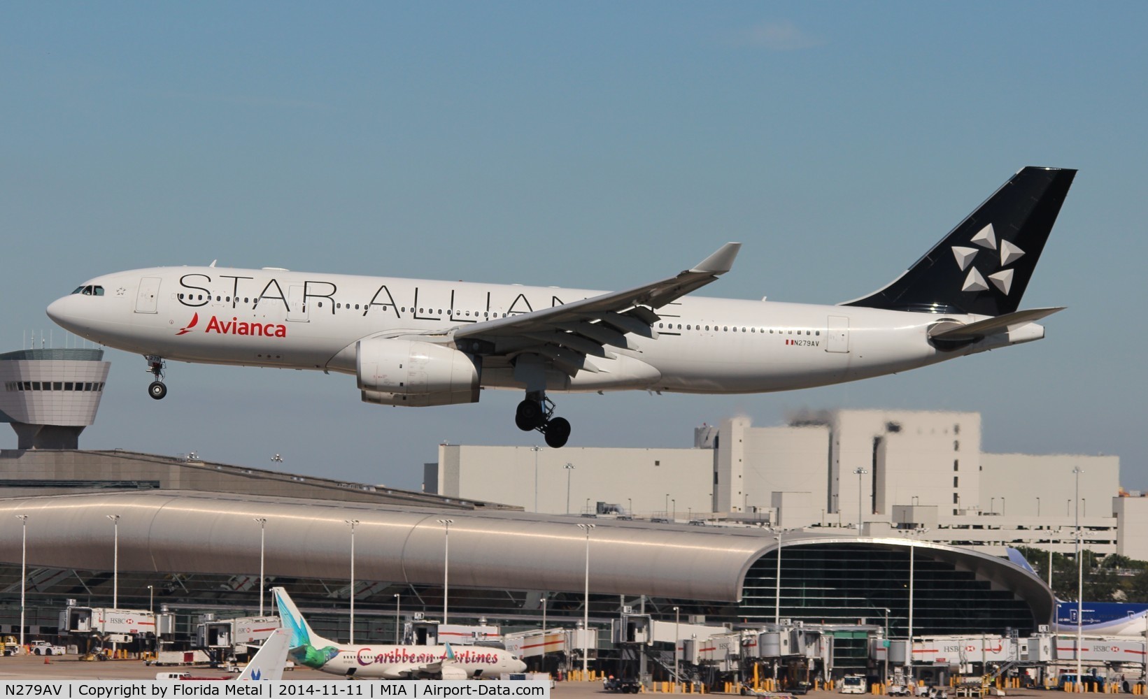 N279AV, 2011 Airbus A330-243 C/N 1279, Avianca Star Alliance