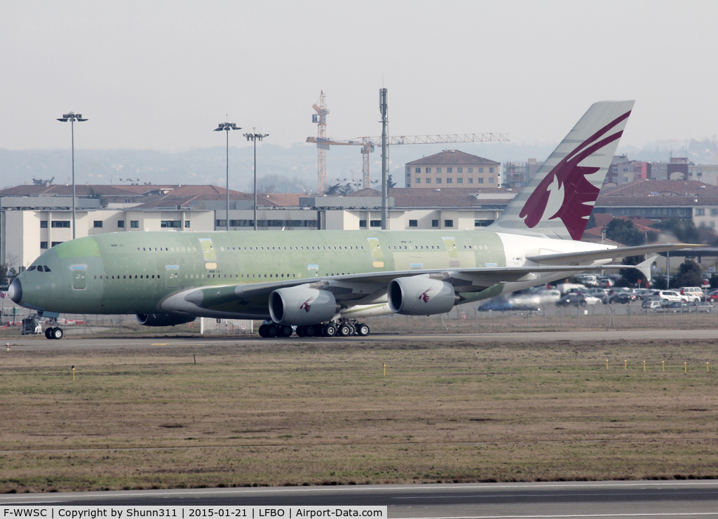 F-WWSC, 2015 Airbus A380-861 C/N 0181, C/n 0181 - For Qatar Airways