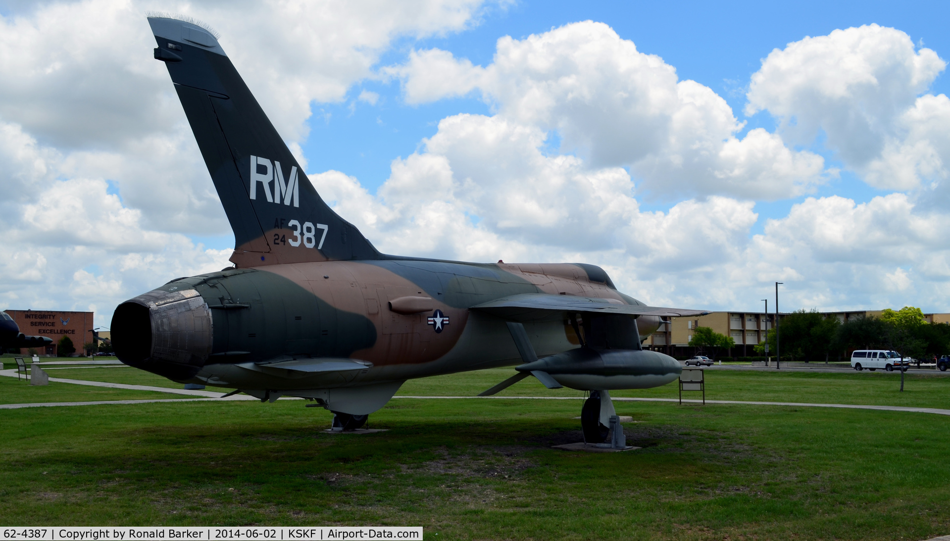62-4387, 1962 Republic F-105D Thunderchief C/N D586, LMTC, TX