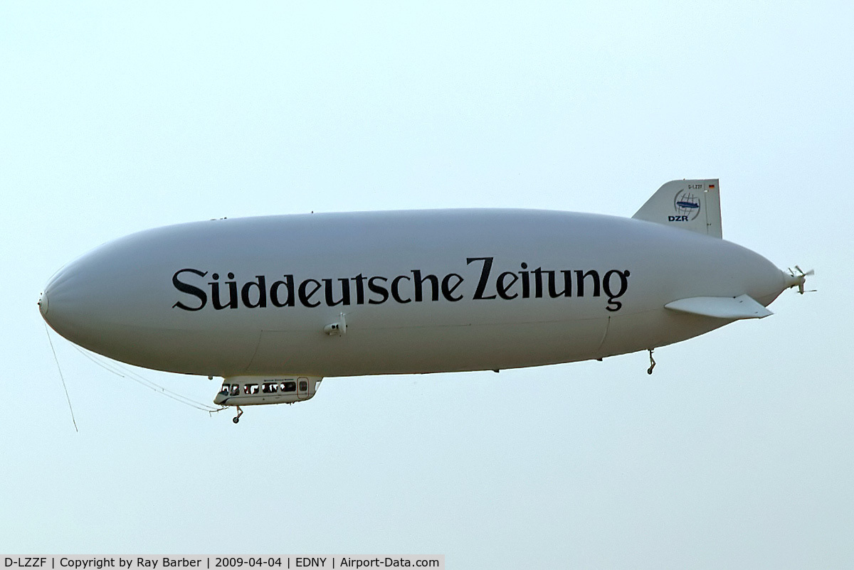 D-LZZF, 1998 Zeppelin NT07 C/N 3, Zepplin LZ N07-100 [003] Friedrichshafen~D 04/04/2009