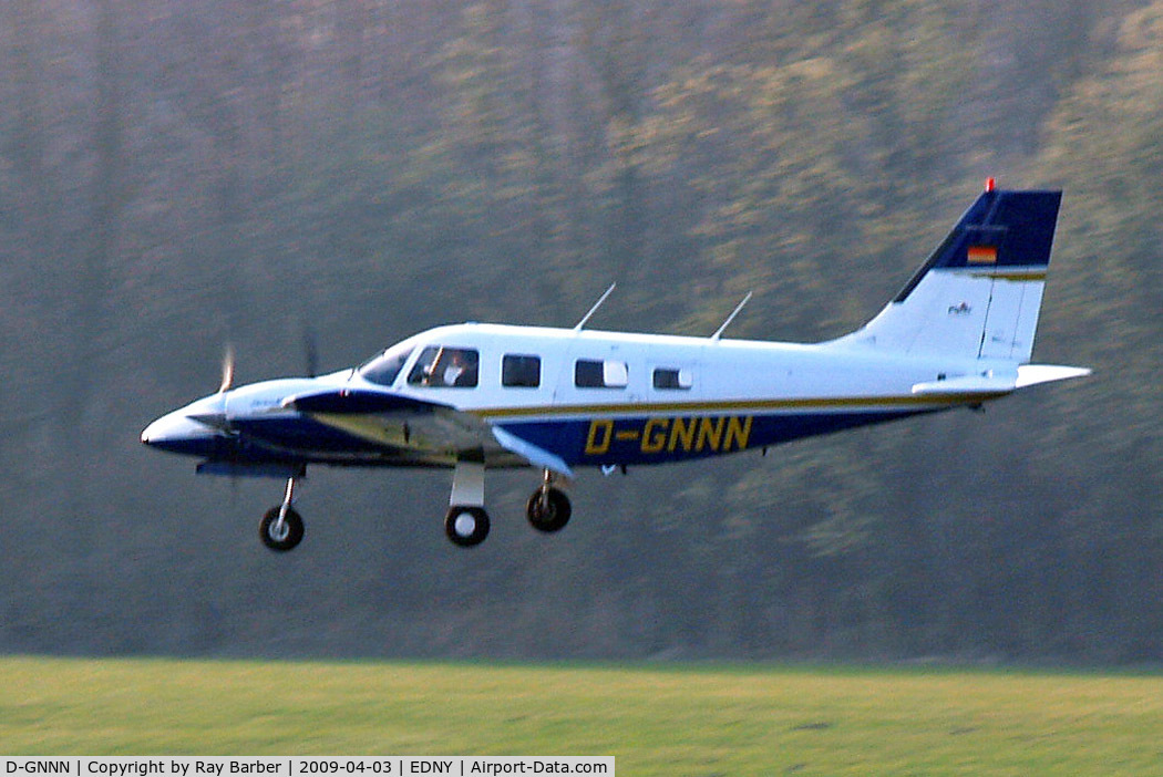 D-GNNN, Piper PA-34-220T C/N 3447017, Piper PA-34-220T Seneca IV [3447017] Friedrichshafen~D 03/04/2009
