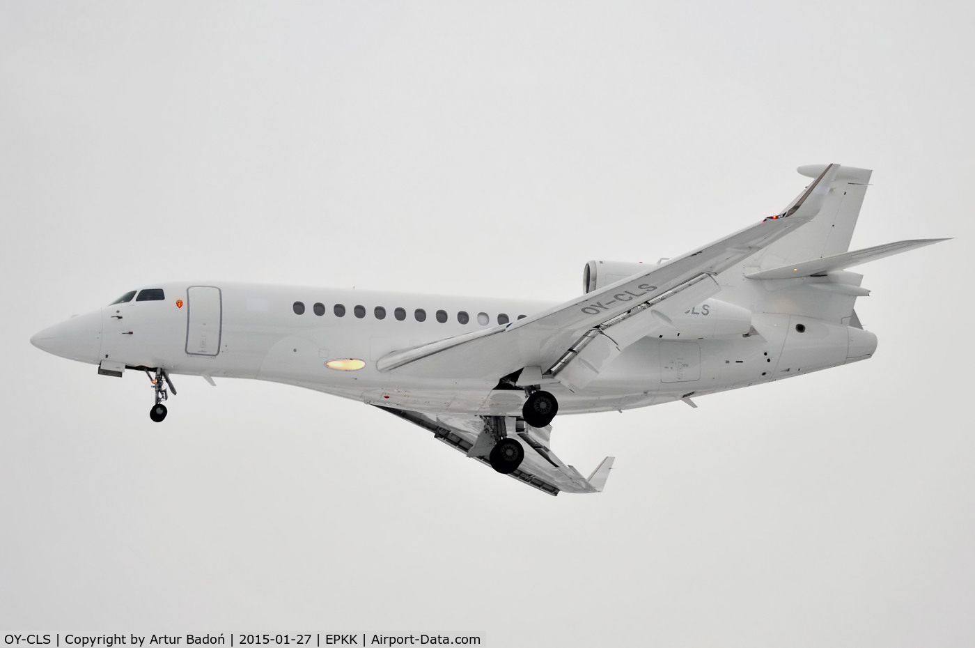 OY-CLS, 2012 Dassault Falcon 7X C/N 155, Private