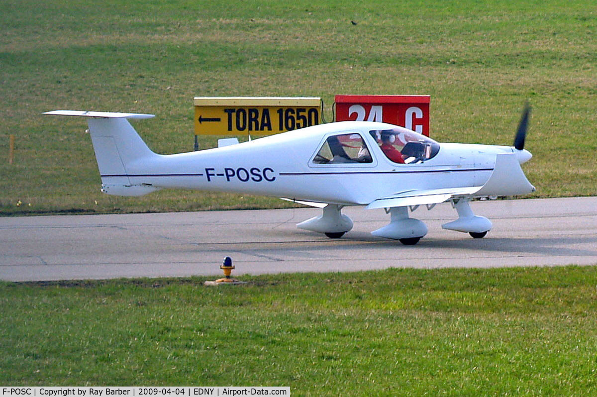 F-POSC, 2007 Dyn'Aero MCR-4S 2002 C/N 96, Dyn Aero MCR-4S 2002 [96] Friedrichshafen~D 03/04/2009